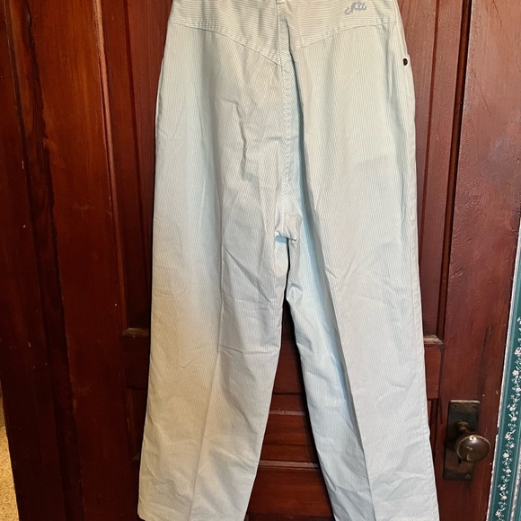 Vintage mint green stripped pants - Picture 2 of 5